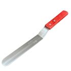 Longue spatule inox coudée pour cuisiner