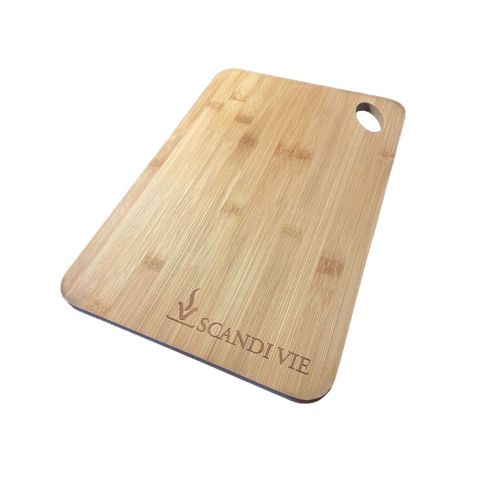 Planche à découper cuisine naturelle et écologique en bambou