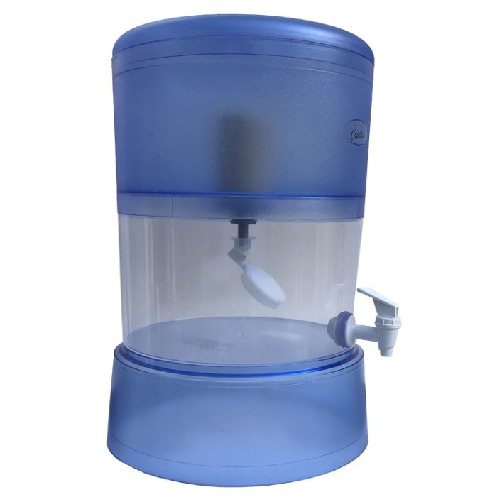 Fontaine à eau filtrante 6L avec défaut fissure (sans fuite